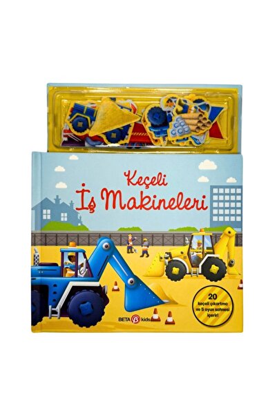 Beta Kids Yayınları Keçeli İş Makinaları