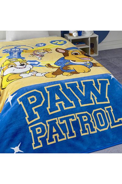 Taç Pătură unică cu licență Paw Patrol United