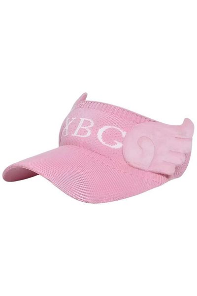Uniquetrenders Girl's Wing Figured Summer Visor Hat with Elastic Back 2 - 8 Years