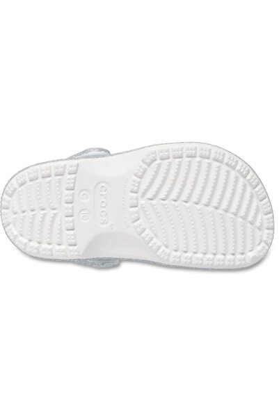 Crocs Classic Iridescent Glitter Çocuk Beyaz Günlük Stil Terlik 210986_100
