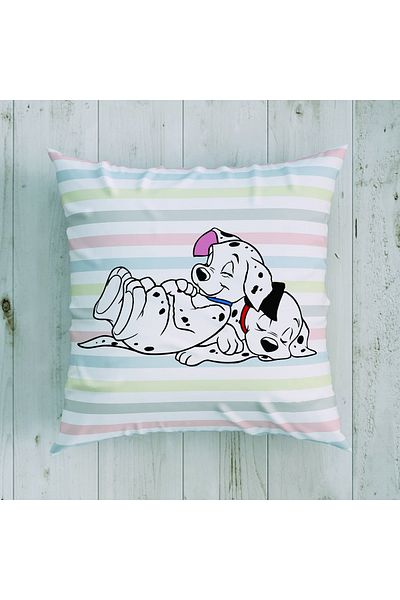 Taç Disney 101 Dalmatian Cotton Licensed Throw Pillow
