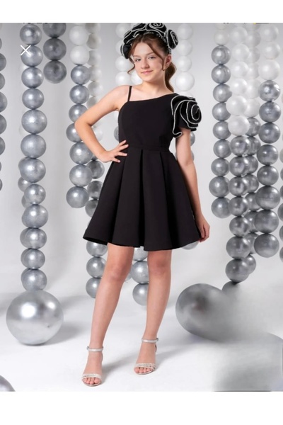 Elif Bebe Erkut abiye/ Kısa Abiye Elbise