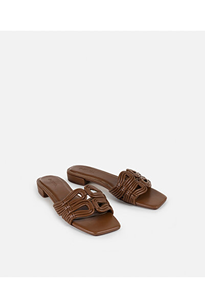 İpekyol Spiral Band Slippers