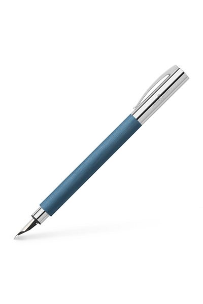 Faber Castell Fountain Pen Ambition Precious Resin Blue M Faber-Castell