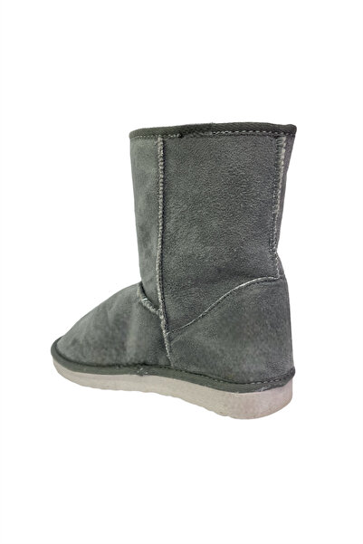 Liger Classic Orta Boy Kadın Süet Bot & Bootie GRİ