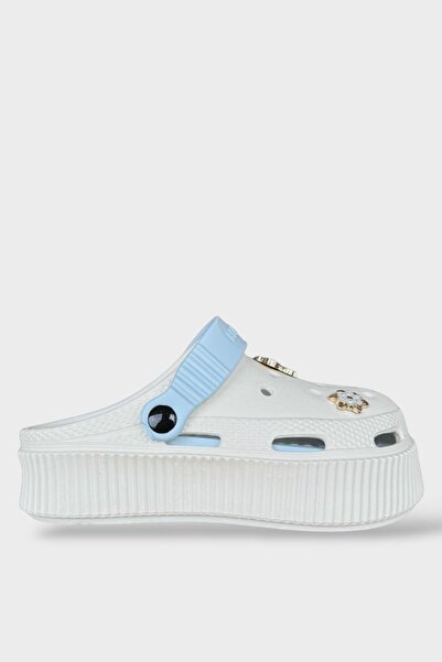 Liger Жіночі сандалі з високою підошвою КРЕМ-СИНІЙ