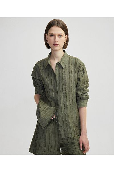 İpekyol Textured Off Shoulder Shirt