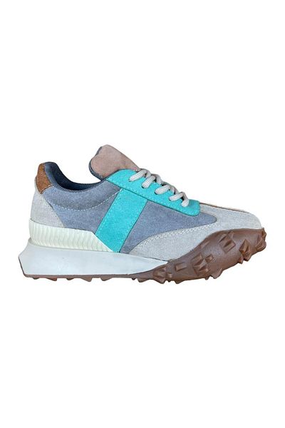 Liger Spark Lace Detailní Speciální design Protiskluzová podrážka Dámská sportovní obuv BÉŽOVO-ZELENÁ