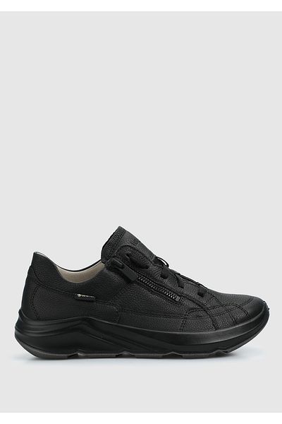 Legero Black Leather Women's Outdoor Shoes