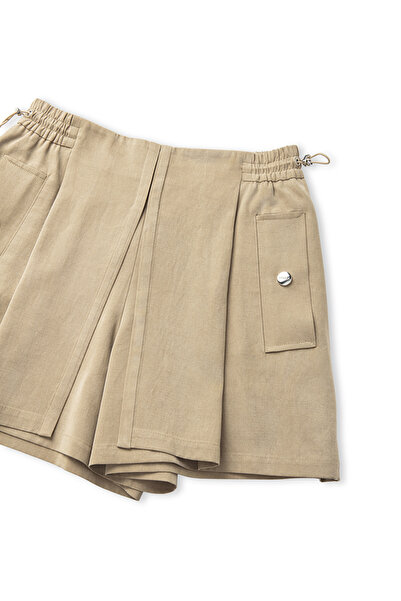 İpekyol Elastik belli şort etek