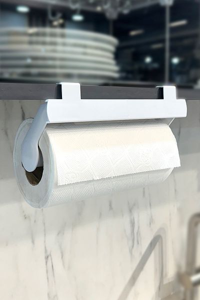 Prima Nova Paper Towel Rack - White