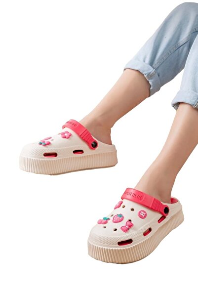 Liger High Comfort Sole Women's Sandals CREAM-PINK