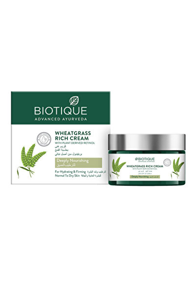 Biotique كريمة غنية بخلاصة عشبة القمح 50 جرام