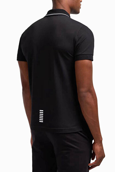 EA7 Men's Ea7 Polo Neck T-Shirt - Black