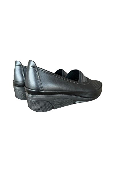 Liger Жіночі ортопедичні балетки для мам Легка нековзна підошва ЧОРНИЙ