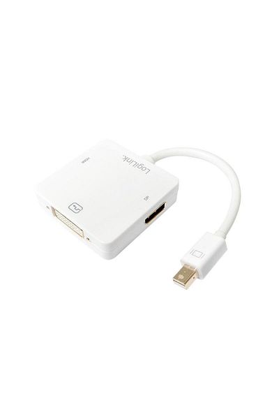 LogiLink Cablu adaptor Mini DisplayPort (T) - HDMI+DVI+DisplayPort (M), LogiLink CV0045A