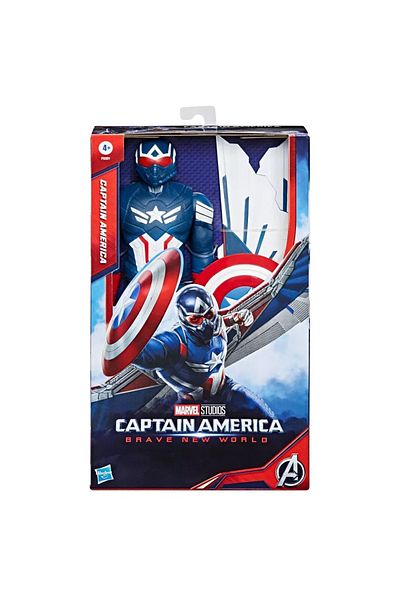 Hasbro Marvel Studios Captain America Brave New World Titan Hero Series Deluxe Captain America