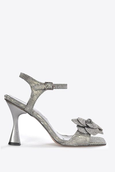 Vizon Ayakkabı Women's Platinum Classic Heeled Shoes Vzn25Y-028