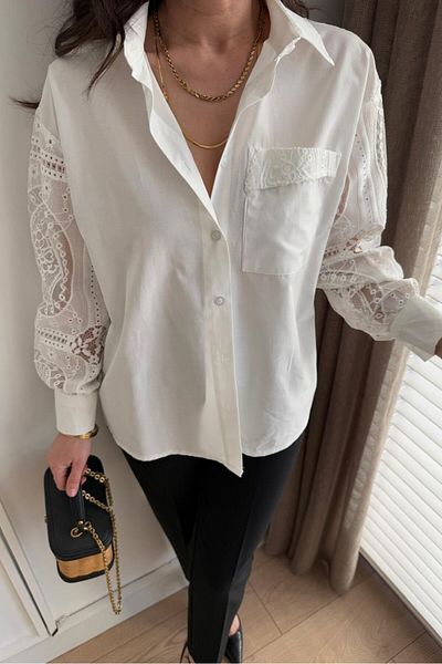 Suzi Women's Lace Detailed Shirt 29589