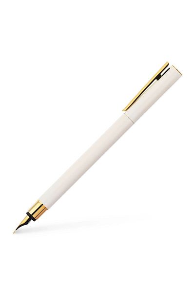 Faber Castell Fountain Pen Neo Slim Cream Gold M Faber-Castell