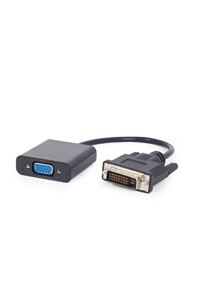Gembird Adaptor GEMBIRD A-DVID-VGAF-01, DVI-D DL - VGA, 20cm, Full HD/60Hz (Negru)