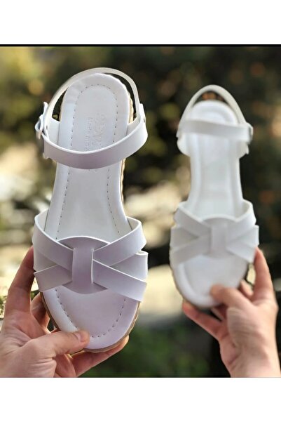 Pandalina Γυναικεία πέδιλα με αγκράφα αντιολισθητική σόλα με μαλακό τακούνι π...