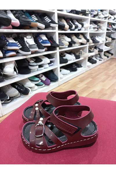 emin kundura Sandale pentru fete din piele europeană - Full Ortopedic Poly aba