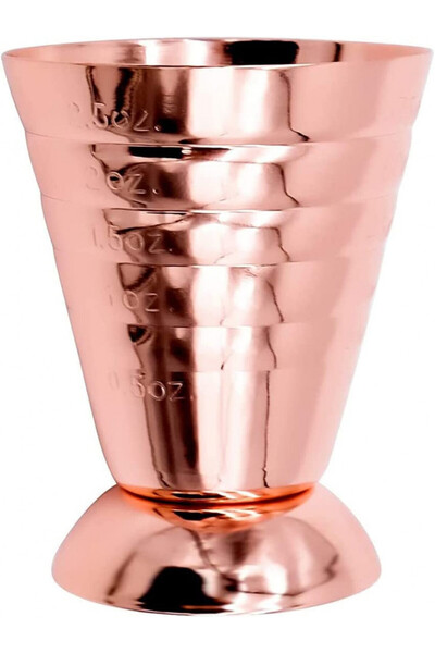 Bakiauli ceașcă de măsurat, oțel inoxidabil, trandafir, 75 ml