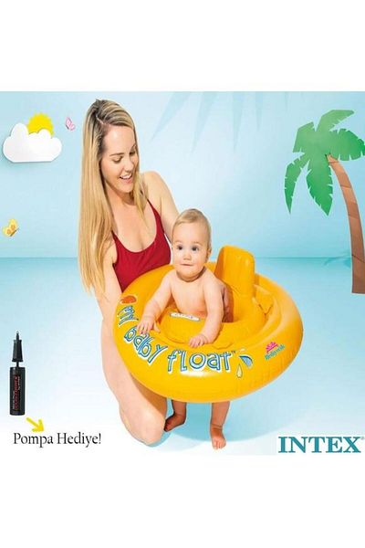 Intex Intex Yellow Baby Float Pool Sea Ring