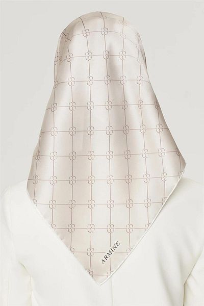 Armine Nostalgia Series Twill Μεταξωτό Κασκόλ 8555d-02