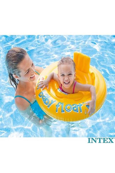 Intex Intex Yellow Baby Float Pool Sea Ring