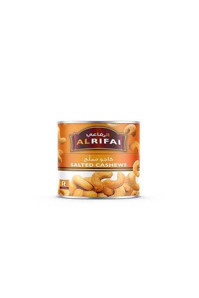 Al Rifai Salted Cashews (Tin) 140 gms