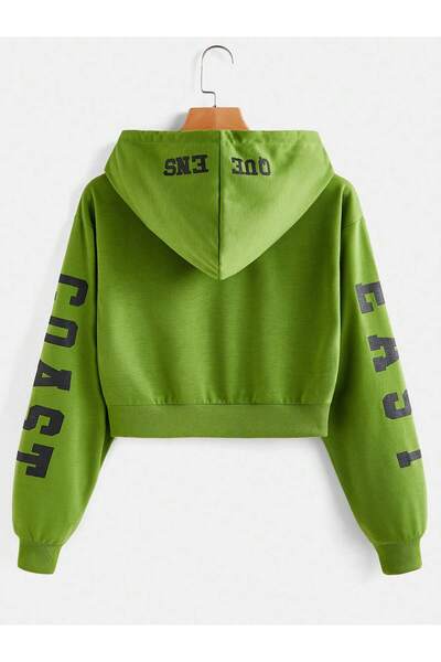 PENTHİLUS Women's East Coast Graphic Hooded Sweatshirt