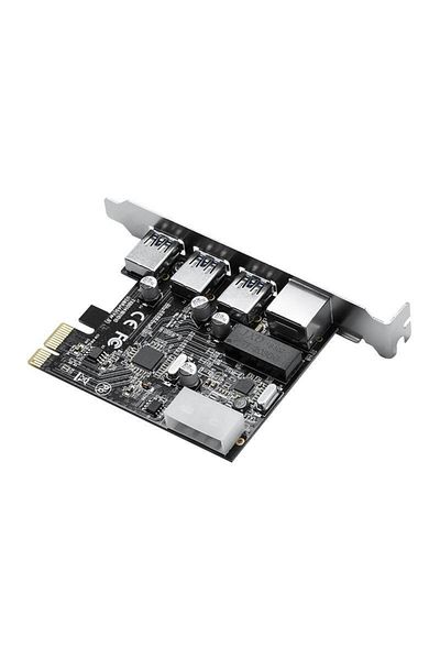 Orico Adaptor Orico PNU-3A1R, PCI-Express - 3 x USB 3.0/LAN