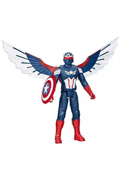 Hasbro Marvel Studios Captain America Brave New World Titan Hero Series Deluxe Captain America