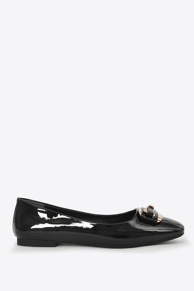 Vizon Ayakkabı Women's Black Ballerina Vzn25Y-018 Model Shoes