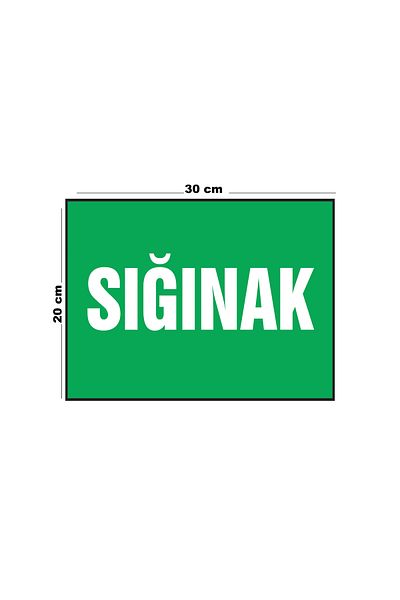 Lucena Metal Shelt 20cm X 30cm A4 Size Warning Sign Directional Sign