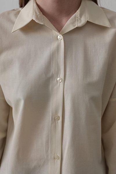 leyla sanat sanata yeni bir bakış açısı Leyla Sanat a New Perspective on Art Long Sleeve Shirt - Ecru