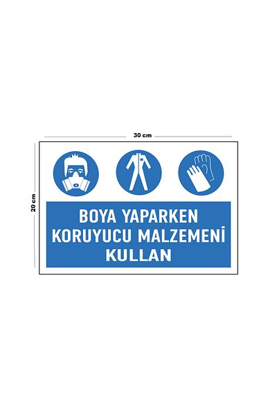 Lucena Metal Paint Using Protective Material When 20cm X 30cm A4 Size Warning Sign Directional