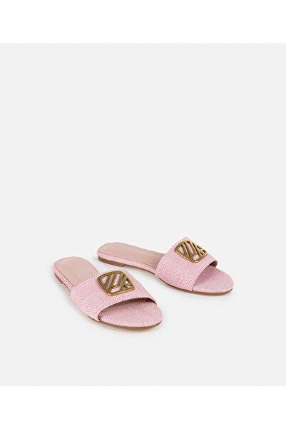 İpekyol Monogram tokalı terlik