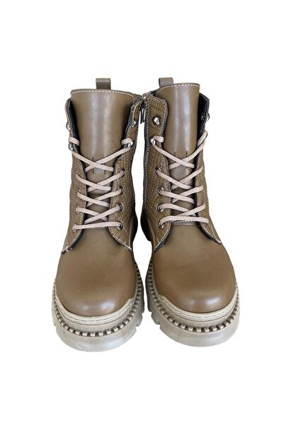 Liger Γυναικείες Μπότες με φερμουάρ ΚΑΦΕ