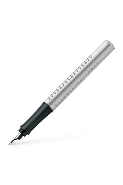 Faber Castell Fountain Pen Grip 2011 Silver F Faber-Castell