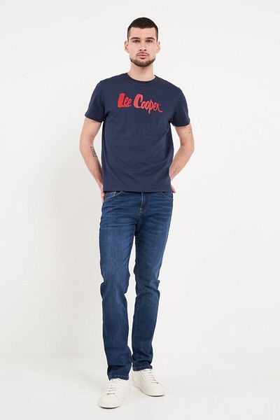 Lee Cooper Blugi barbat high rise straight cu aspect decolorat
