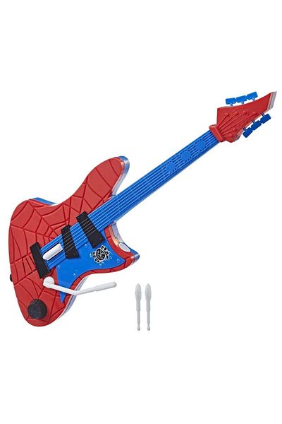Hasbro Marvel Spider-Man: Across the Spider-Verse Spider-Punk Web Blast Spider-Man Guitar Toy