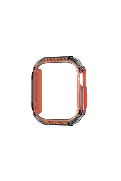 Skinarma Ceas 10 46 mm Skinarma Atom TPU Kasa Koruyucu Kırmızı