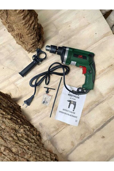 WEST PLUS 13 MM Darbeli Matkap 800 Watt Metal Mandren