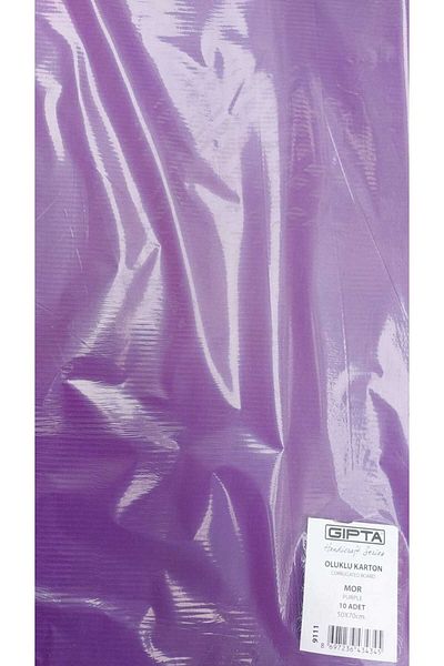 Gıpta Purple Corrugated Cardboard Gipta 50X70 10 Units