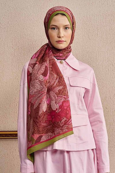 ED Scarf Celebrity Fiorenza Shawl - Λαδιού Πράσινο