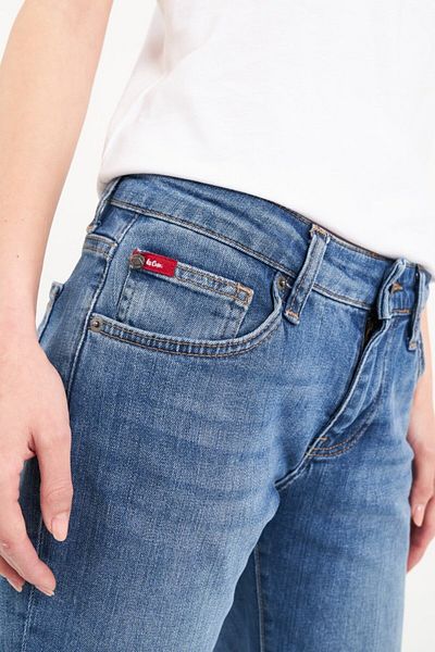Lee Cooper Blugi dama boyfriend cu aspect decolorat