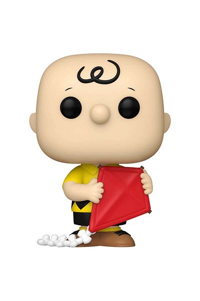 Funko رسوم متحركة بوب!: شخصية تشارلي براون مع طائرة ورقية من الفينيل من بيناتس، الموسم السابع